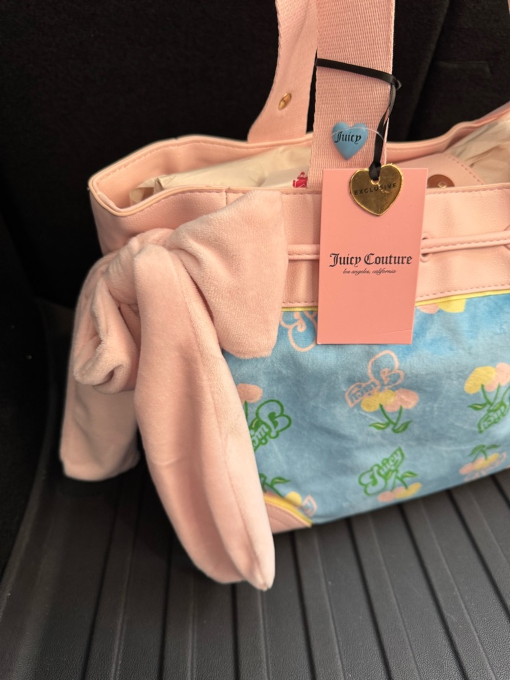 JUICY COUTURE Retro Cherry Tote bag - Picture 2 of 3